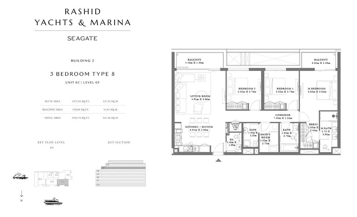 Type 8, Unit 02, Level 05 Building 2